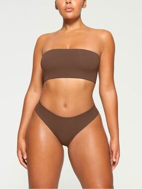 NWT Skims fits everybody bandeau oxide brown 4x